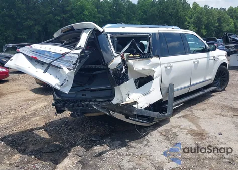 2020 Lincoln Navigator Reserve L из США, поврежденный, VIN 5LMJJ3LT6LEL02899